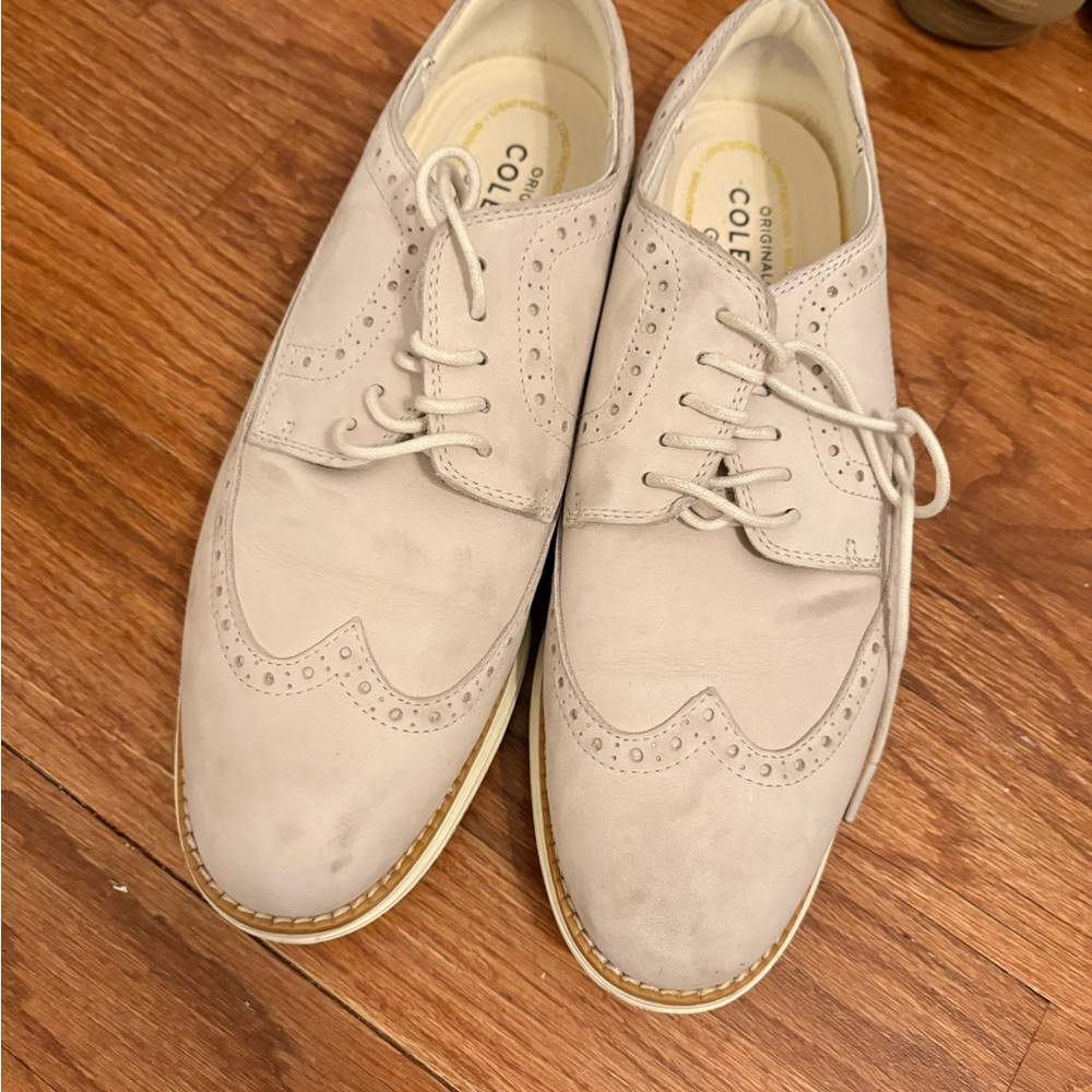 Cole Haan Men's Gray Oxford Shoes